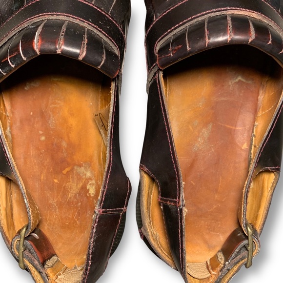 DOC MARTENS Valentine Slingback Loafer in Rub Off Burgundy (Size 6) - Picture 5 of 9